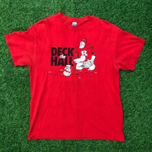 Deck the Hall Football Graphic Tee